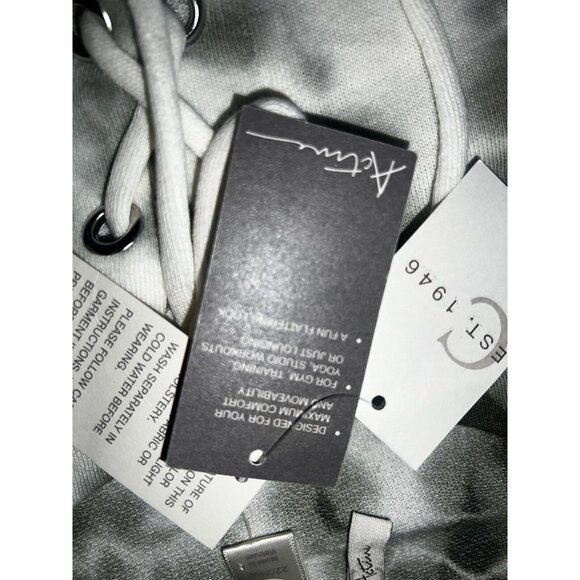 C Active Sweatshirt Green and Cream Women's Plus 22 / 24 W Tie Dye NWT New - Picture 12 of 16